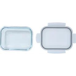 Gifi 2 boîtes de conservation en verre 640 ml et 1500 ml