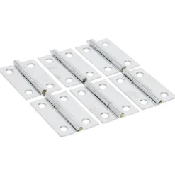 Gifi Quincaillerie^6 charnières en acier 40x25 mm