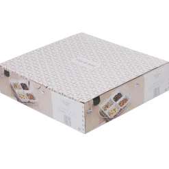 Gifi 4 coupelles avec support blanc