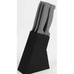 Gifi 6 couteaux à steak + bloc de rangement