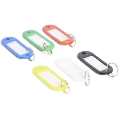 Gifi Aménagement Atelier^6 porte-étiquettes en plastique coloré