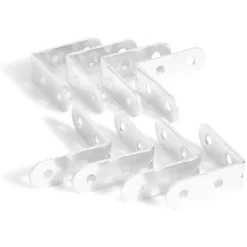 Gifi Quincaillerie^8 équerres de chaise acier zingué - 40x2 mm