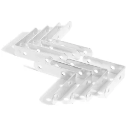 Gifi Quincaillerie^8 équerres de chaise acier zingué - 60x2 mm