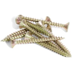 Gifi Quincaillerie^8 vis agglo tête fraisée acier bichromaté - 5x50 mm