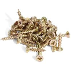 Gifi Quincaillerie^40 vis agglo tête fraisée acier bichromaté - 3x16 mm