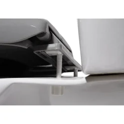 Gifi Equipement Wc^Abattant WC 2 en 1 gris