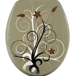 Gifi Equipement Wc^Abattant WC design arabesque