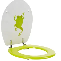 Gifi Equipement Wc^Abattant WC design grenouille