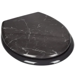 Gifi Equipement Wc^Abattant WC motif marbre