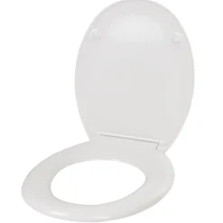 Gifi Equipement Wc^Abattant WC plastique duroplast blanc frein de chute