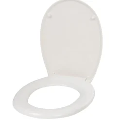 Gifi Equipement Wc^Abattant WC plastique duroplast style bois frein de chute