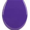 Gifi Equipement Wc^Abattant WC universel violet