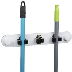 Gifi Nettoyage Et Entretien|Accroche balai à ventouse blanc x3