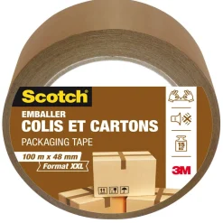 Gifi Colle Et Adhésif^Adhésif d'emballage Scotch large pour colis et carton