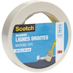 Gifi Colle Et Adhésif^Adhésif masquage lignes droites Scotch 50 m