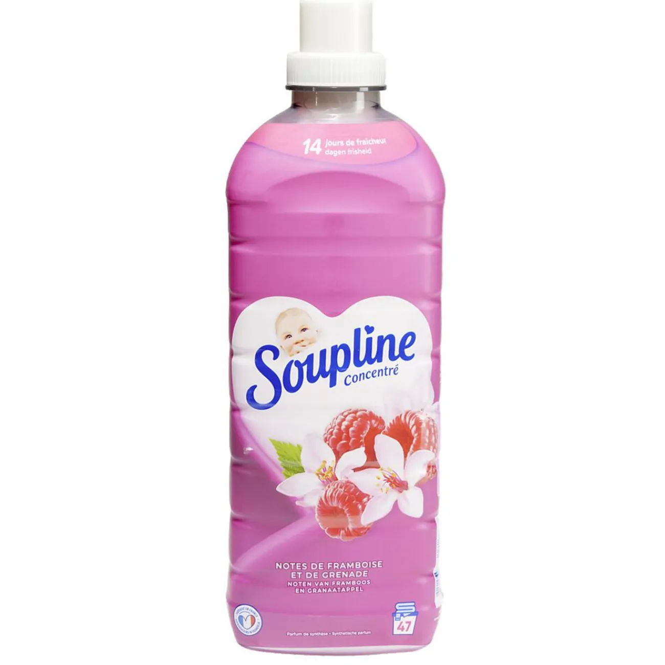 Gifi Entretien Du Linge|Adoucissant Soupline concentré framboise et grenade 1L