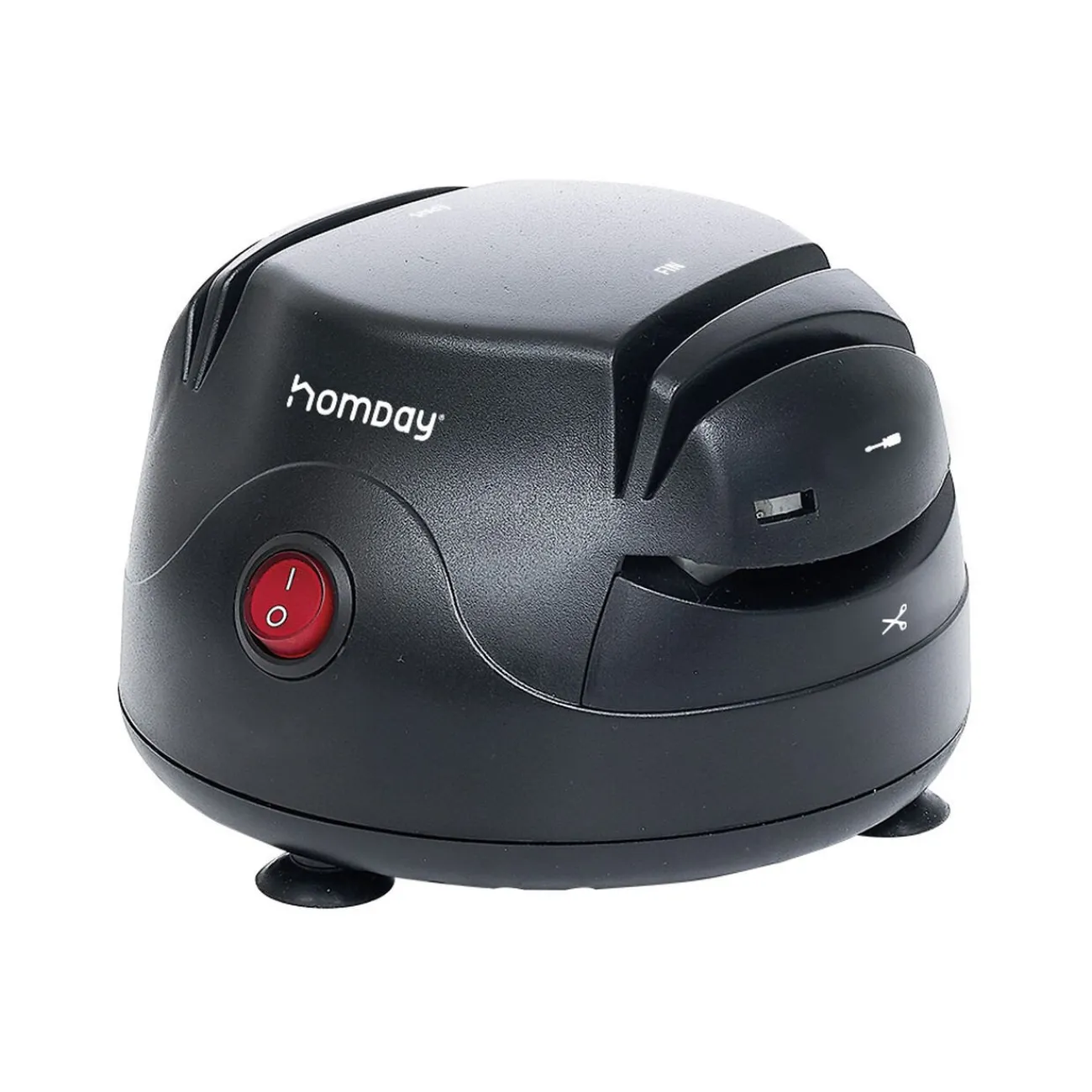 Gifi Aiguiseur électrique pour couteau tournevis et ciseaux 60W