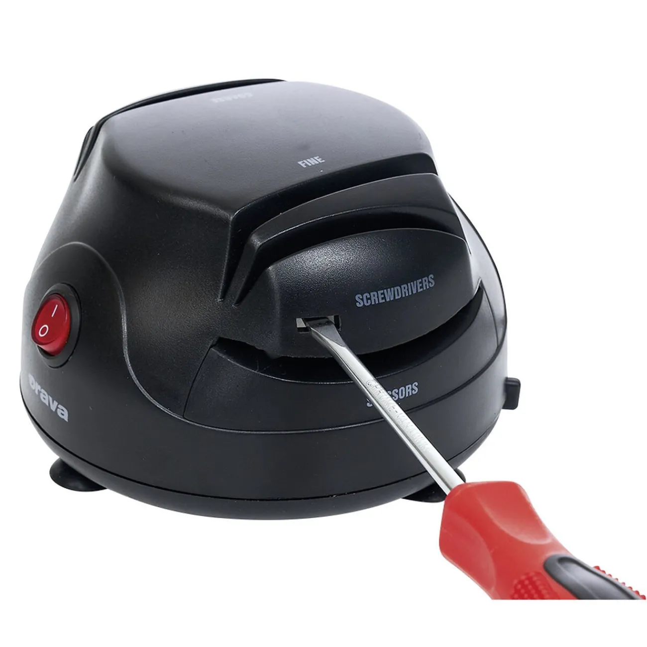 Gifi Aiguiseur électrique pour couteau tournevis et ciseaux 60W