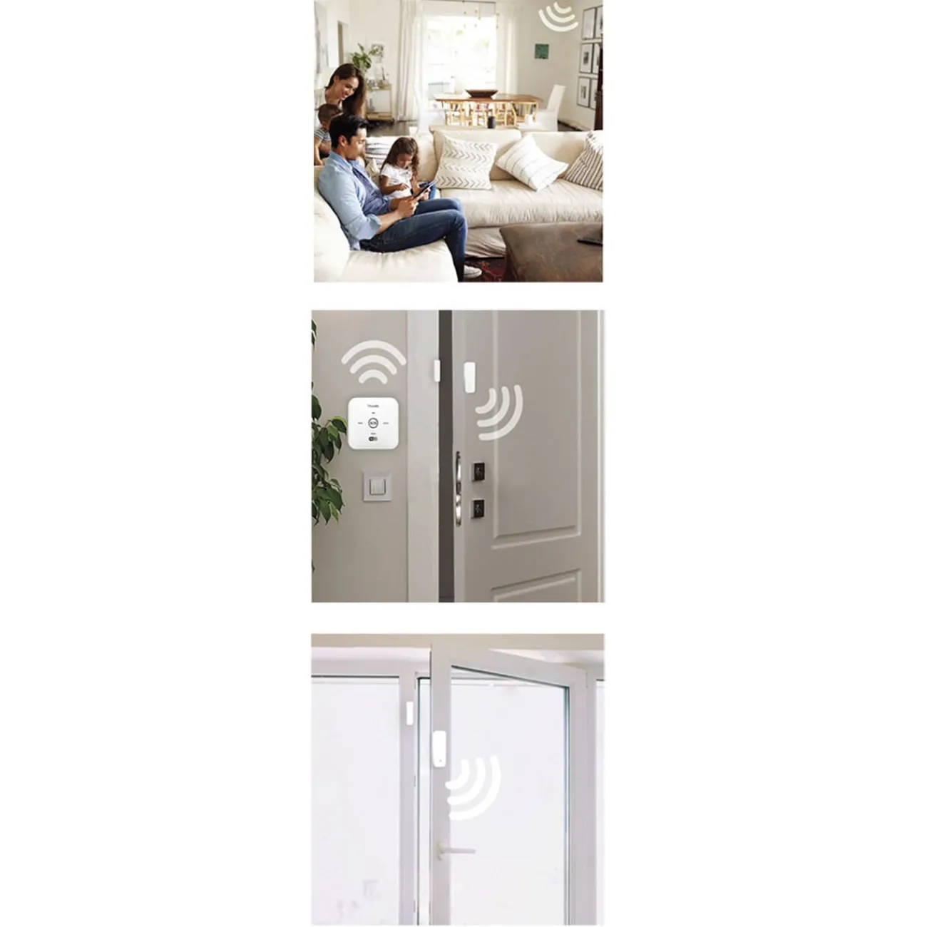 Gifi Sécurité De La Maison^Alarme connectée sans fil WIFI