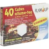 Gifi Nettoyage Et Entretien|Allume feu cube x40