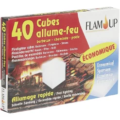 Gifi Nettoyage Et Entretien|Allume feu cube x40