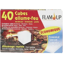 Gifi Nettoyage Et Entretien|Allume feu cube x40
