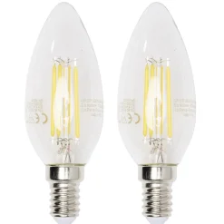 Gifi Ampoule^Ampoule à filament LED C35 E14 x2
