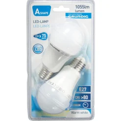 Gifi Ampoule^Ampoule A60 en verre blanc 1055 lm x2