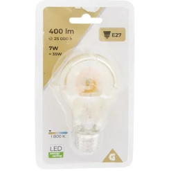Gifi Ampoule^Ampoule déco ambrée A60 E27