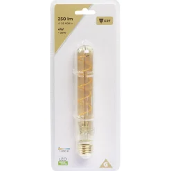 Gifi Ampoule^Ampoule déco ambrée tube E27