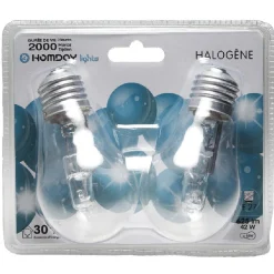 Gifi Ampoule^Ampoule E27 halogène A55 x2