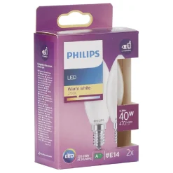 Gifi Ampoule^Ampoule LED C35 E14 40W x2