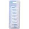Gifi Equipement Douche^Anneau de douche blanc ovale x12