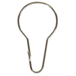 Gifi Equipement Douche^Anneau rideau de douche en métal x12