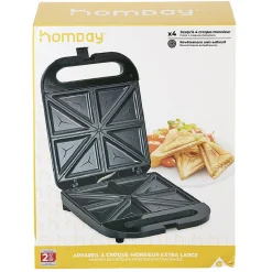 Gifi Appareil à croque monsieur extra large