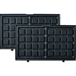 Gifi Appareil à gaufres et sandwichs Homday noir 750W
