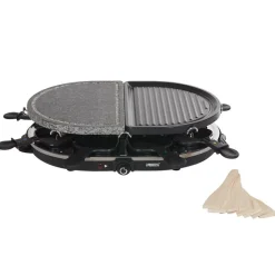 Gifi Appareil à raclette 8 personnes grill et pierre Princess