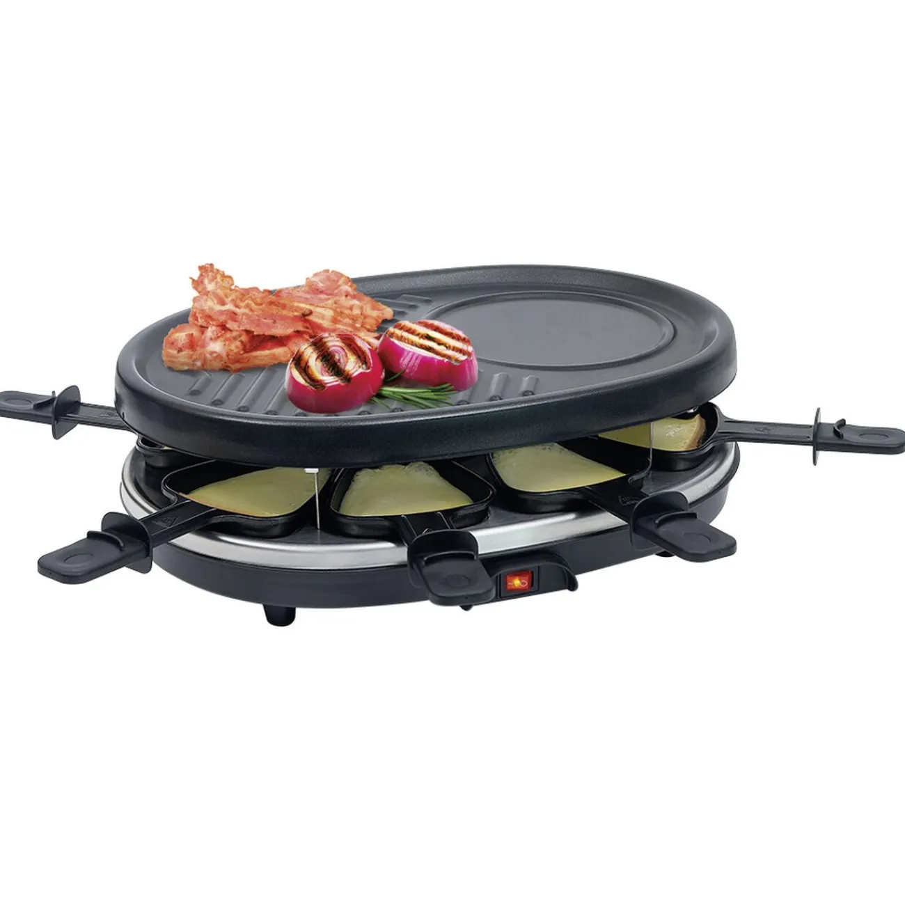 Gifi Appareil à raclette grill 8 personnes 900W