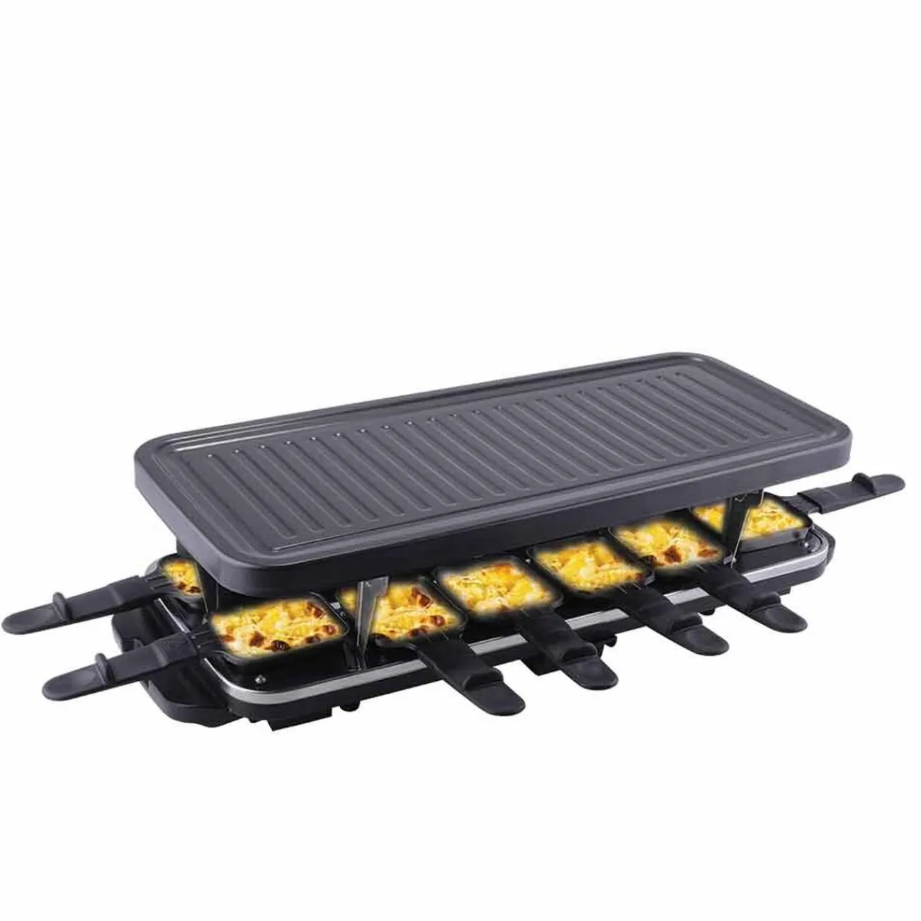Gifi Appareil à raclette XXL grill Homday noir 12 personnes
