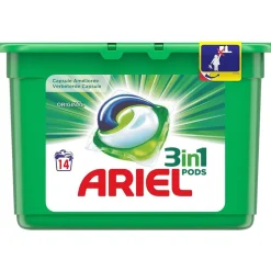 Gifi Entretien Du Linge|Ariel pods 3 en 1 peaux sensibles x14
