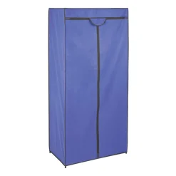 Gifi Rangement|Armoire dressing bleu 1 étagère et 1 penderie
