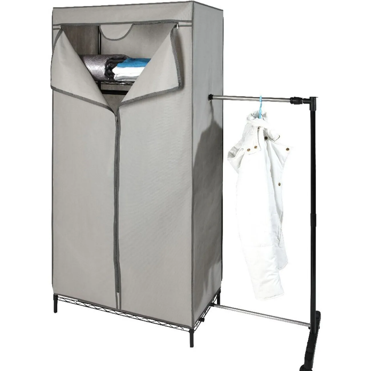 Gifi Rangement|Armoire dressing et portant simple