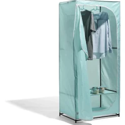 Gifi Rangement|Armoire dressing simple bleu Nordicolor