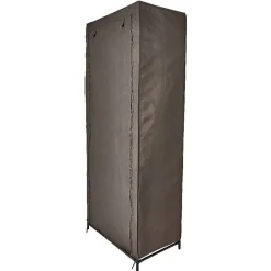 Gifi Rangement|Armoire dressing tissu marron