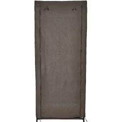 Gifi Rangement|Armoire dressing tissu marron