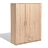 Gifi Rangement|Armoire Ohio chêne sonoma 3 portes