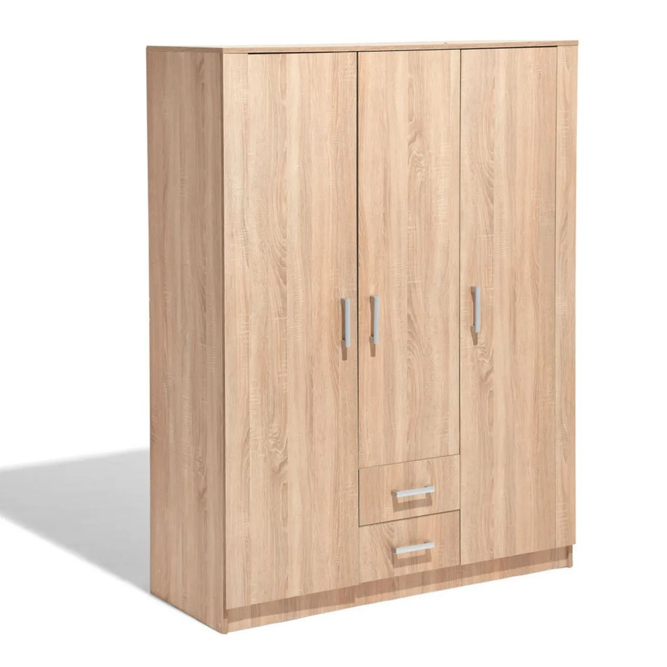 Gifi Rangement|Armoire Ohio chêne sonoma 3 portes