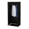 Gifi Rangement|Armoire penderie en tissu noir