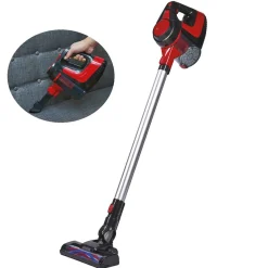 Gifi Nettoyage Et Entretien|Aspirateur 2 en 1 sans fil sans sac silencieux Homday rouge