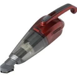 Gifi Nettoyage Et Entretien|Aspirateur balai sans sac 2 en 1 gris et rouge Homday